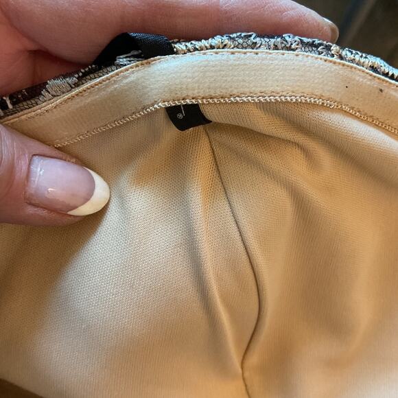 NWT Speechless LaceOverlay Formal/Cocktail/Festive Silver/nude Strapless Dress 9 - Picture 11 of 12